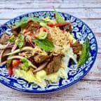 Best Yum.Crispy.SEITAN x Instant Ramen noodles salad in Brooklyn, NY
